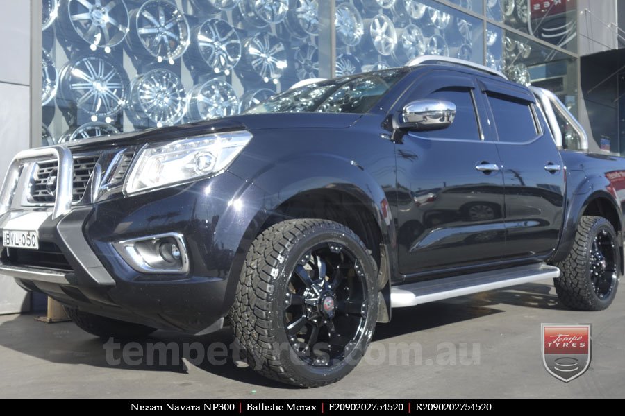 20x9.0 Ballistic Morax on NISSAN NAVARA NP300