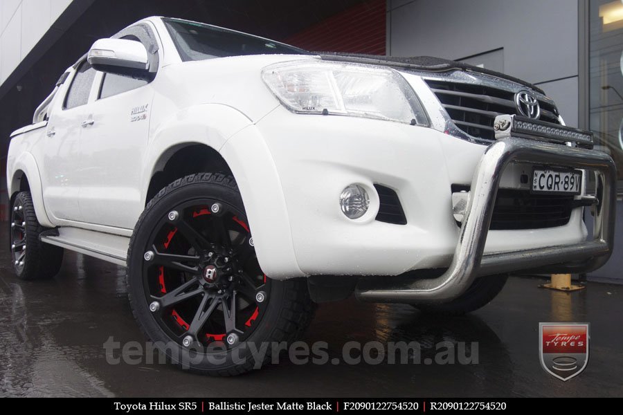 20x9.0 Ballistic Jester on TOYOTA HILUX SR5 