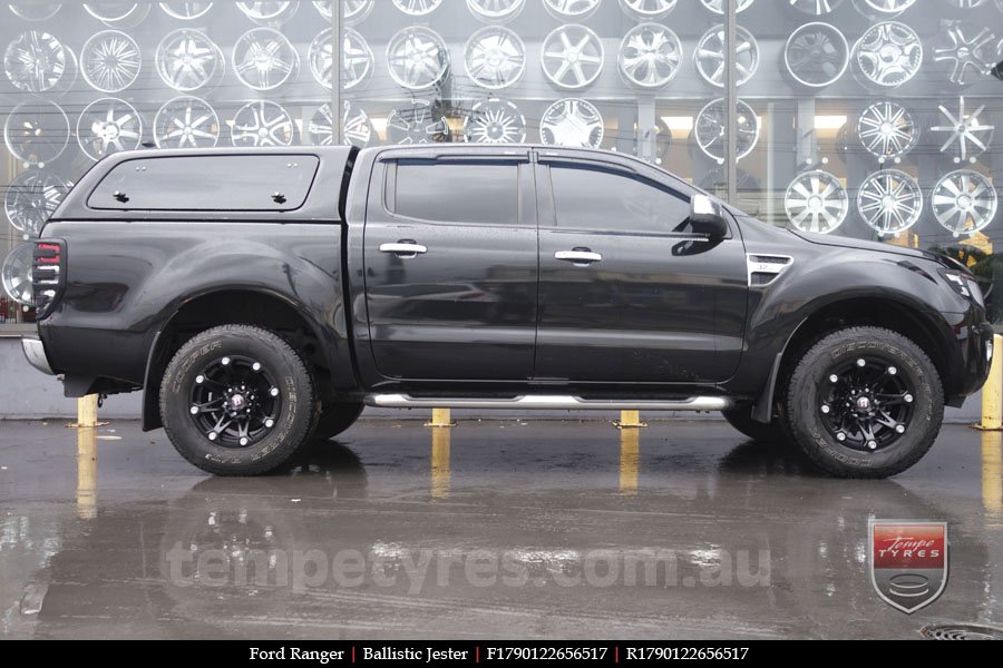 17x9.0 Ballistic Jester on FORD RANGER