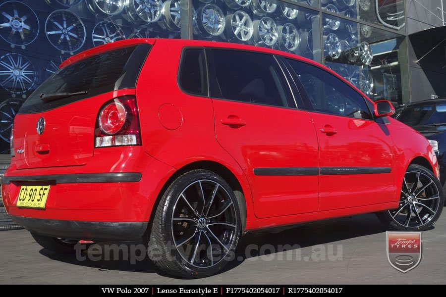 17x7.5 Lenso Eurostyle E ESE on VW POLO