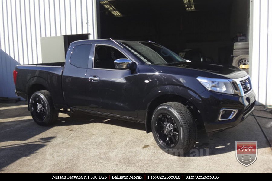 18x9.0 Ballistic Morax on NISSAN NAVARA NP300