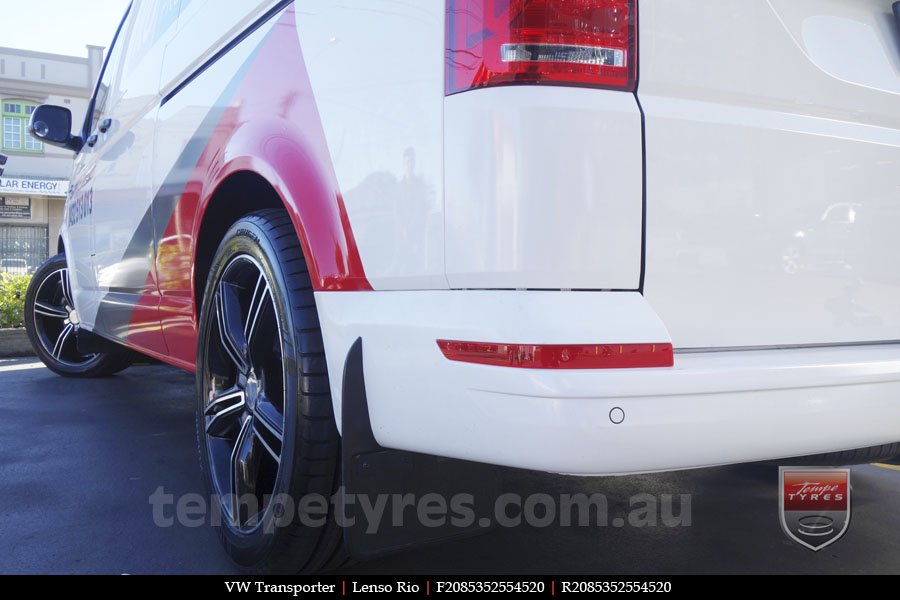 20x8.5 Lenso Rio on VW TRANSPORTER