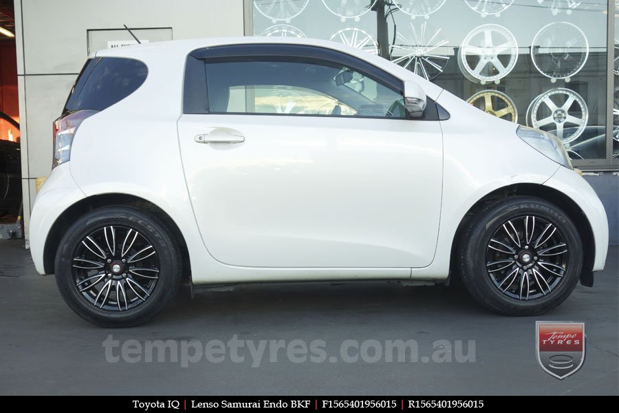 15x6.5 Samurai Endo BKF on TOYOTA IQ