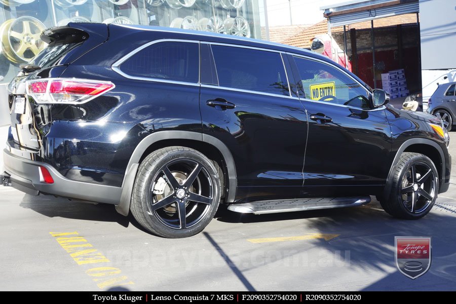 20x9.0 20x10.5 Lenso Conquista 7 MKS CQ7 on TOYOTA KLUGER