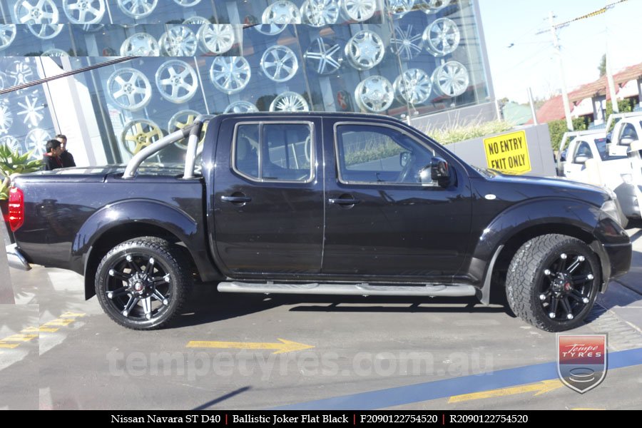 20x9.0 Ballistic Joker FB on NISSAN NAVARA