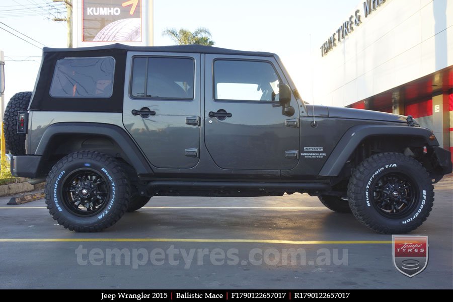 17x9.0 Ballistic Mace on JEEP WRANGLER