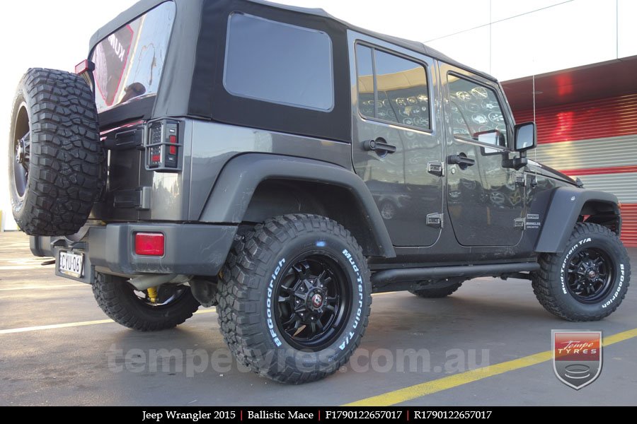 17x9.0 Ballistic Mace on JEEP WRANGLER