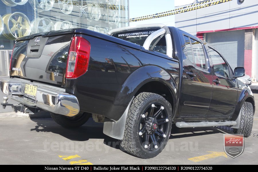 20x9.0 Ballistic Joker FB on NISSAN NAVARA