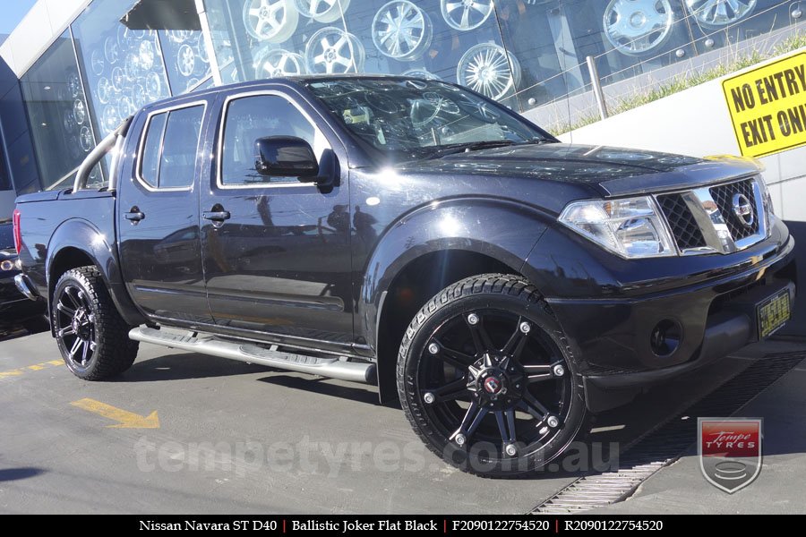 20x9.0 Ballistic Joker FB on NISSAN NAVARA