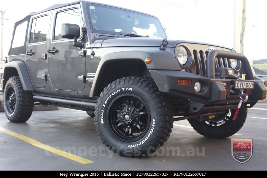 17x9.0 Ballistic Mace on JEEP WRANGLER