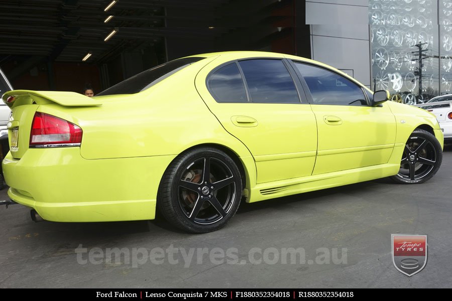 18x8.0 18x9.0 Lenso Conquista 7 MKS CQ7 on FORD FALCON