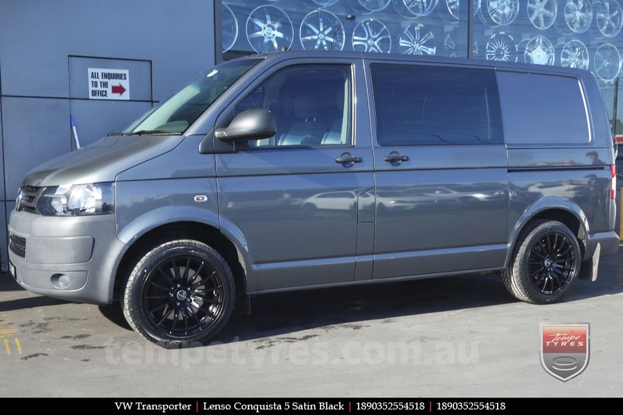 18x8.0 18x9.0 Lenso Conquista 5 SB CQ5 on VW TRANSPORTER