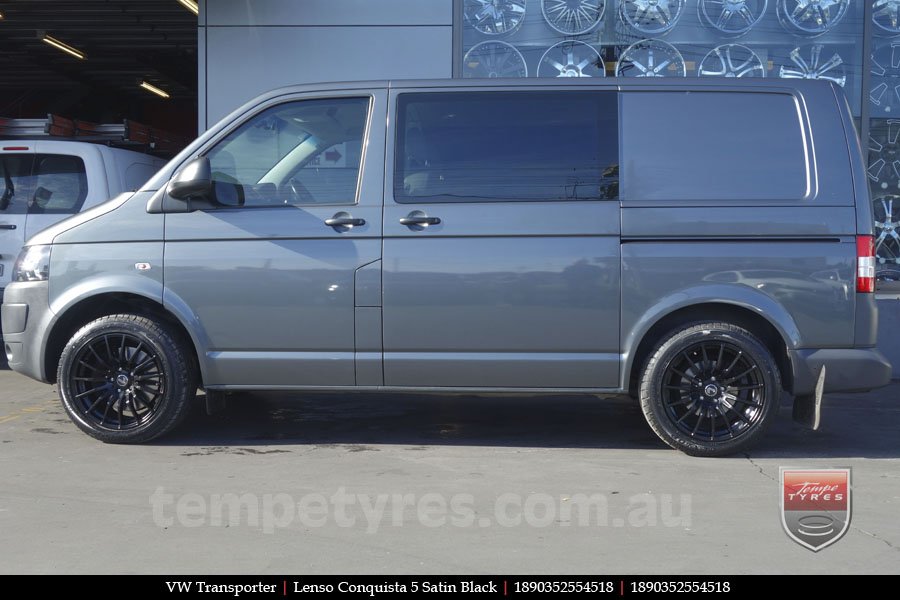 18x8.0 18x9.0 Lenso Conquista 5 SB CQ5 on VW TRANSPORTER