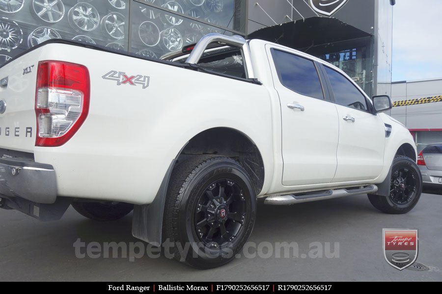 17x9.0 Ballistic Morax on FORD RANGER