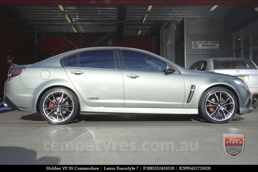20x8.5 20x9.5 Lenso Eurostyle 7 ES7 on HOLDEN COMMODORE VF
