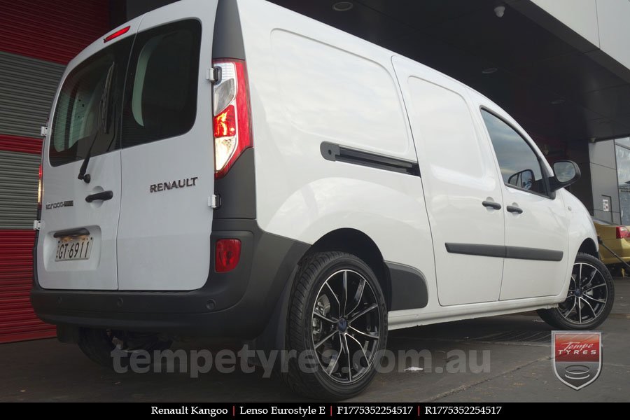 17x7.5 Lenso Eurostyle E ESE on RENAULT KANGOO