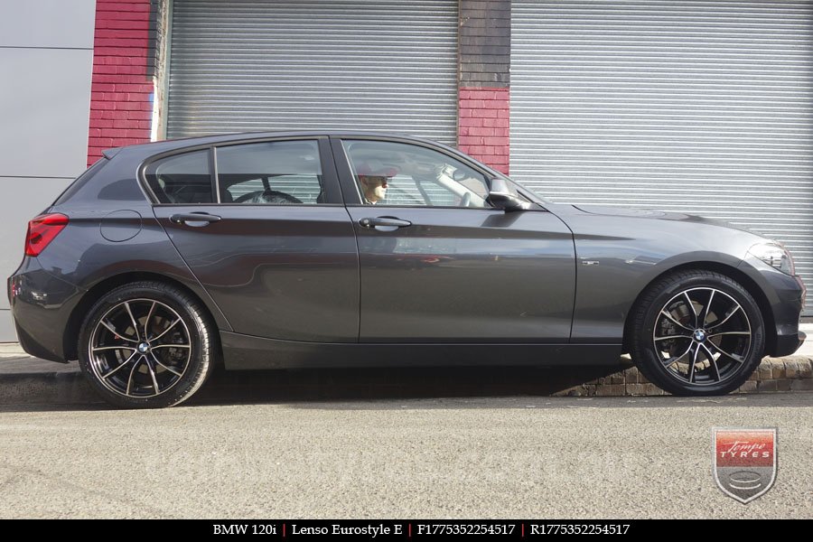 17x7.5 Lenso Eurostyle E ESE on BMW 1 SERIES