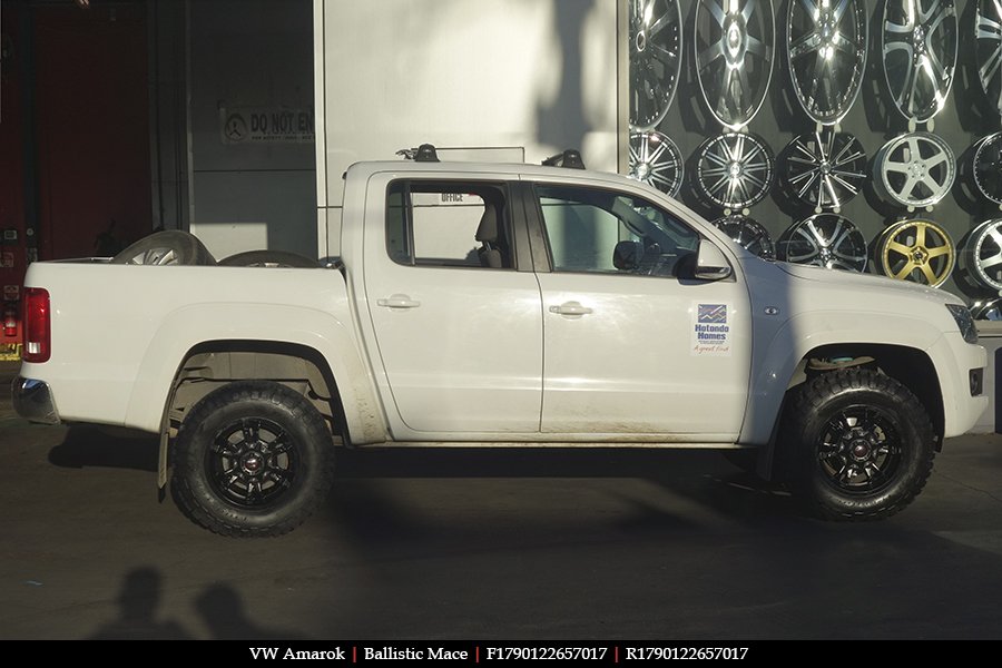 17x9.0 Ballistic Mace on VW AMAROK