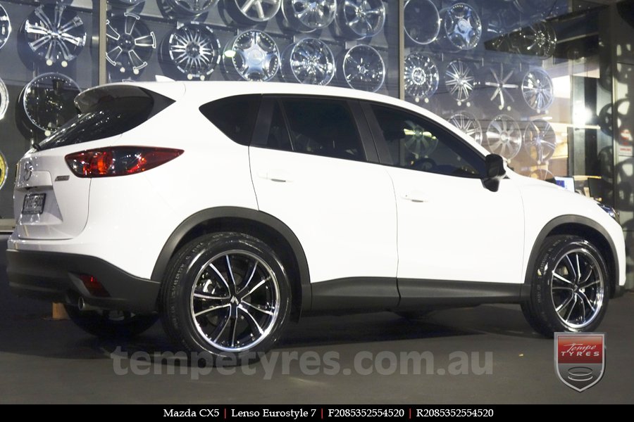 20x8.5 20x9.5 Lenso Eurostyle 7 ES7 on MAZDA CX5