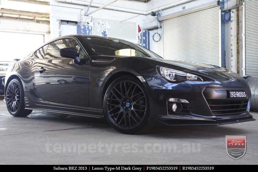 19x8.5 Lenso Type-M DG on SUBARU BRZ