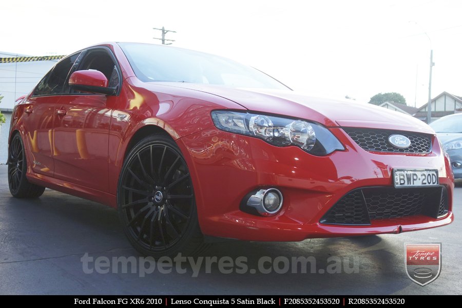 20x8.5 20x9.5 Lenso Conquista 5 SB CQ5 on FORD FALCON