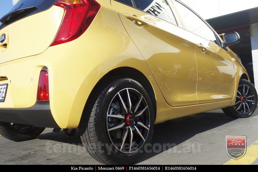 14x6.0 Menzari 0469 on KIA PICANTO