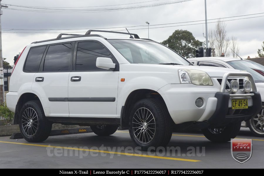 17x7.5 Lenso Eurostyle C ESC on NISSAN X-TRAIL