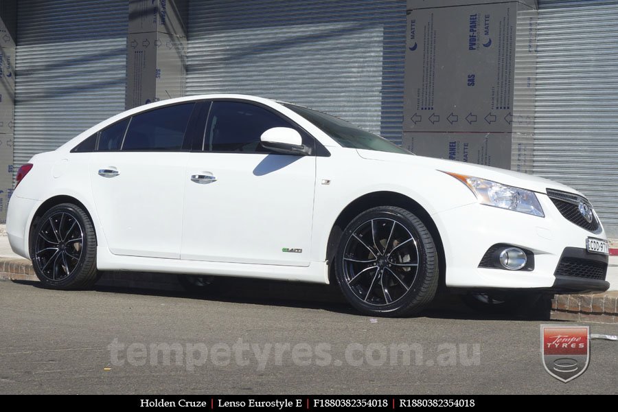 18x8.0 Lenso Eurostyle E ESE on HOLDEN CRUZE