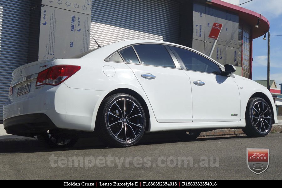 18x8.0 Lenso Eurostyle E ESE on HOLDEN CRUZE