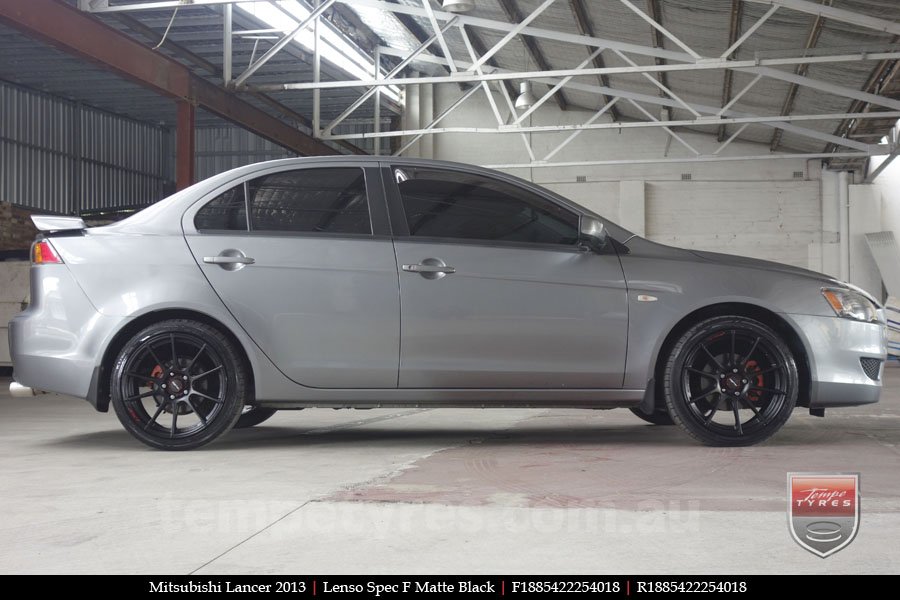 18x8.5 Lenso Spec F MB on MITSUBISHI LANCER