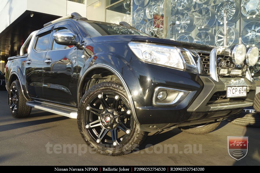 20x9.0 Ballistic Joker FB on NISSAN NAVARA NP300