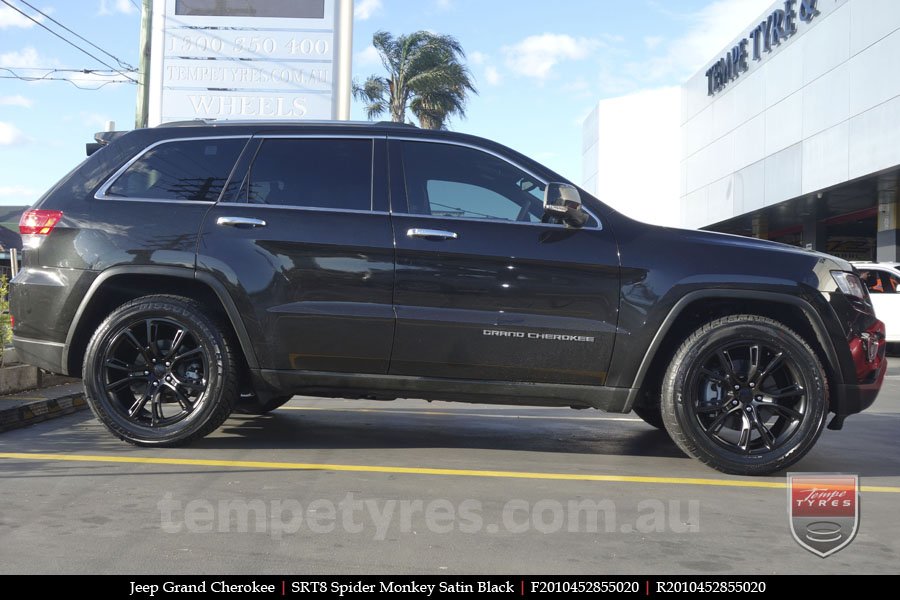 20x10 SRT8 Spider Monkey SB on JEEP GRAND CHEROKEE