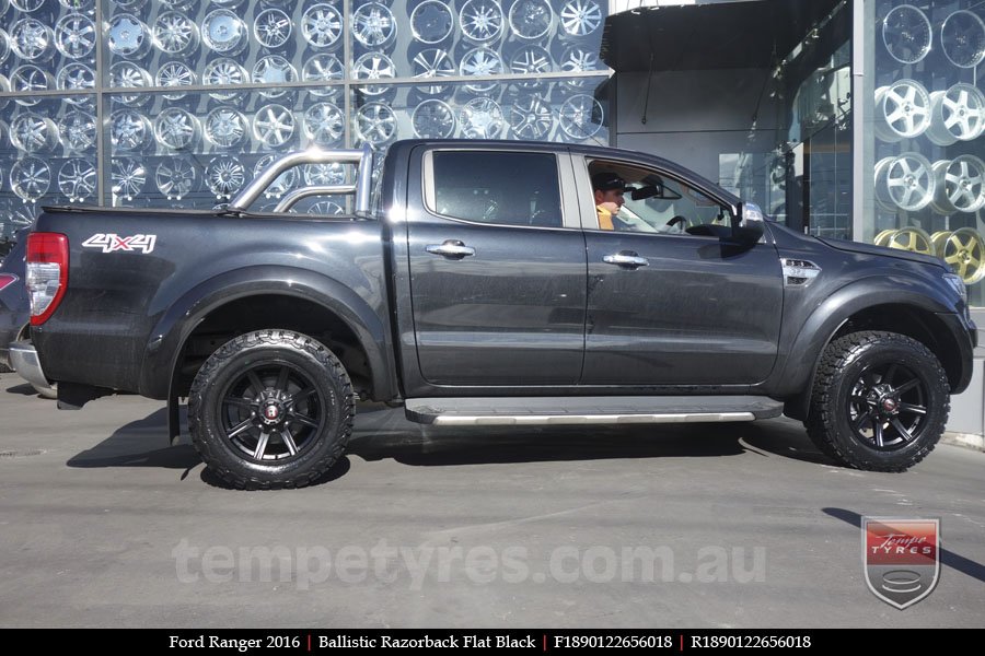 18x9.0 Ballistic Razorback on FORD RANGER