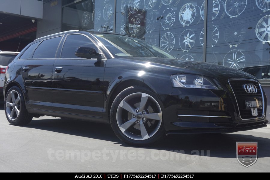 17x7.5 TTRS on AUDI A3