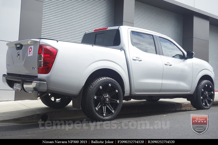 20x9.0 Ballistic Joker FB on NISSAN NAVARA NP300