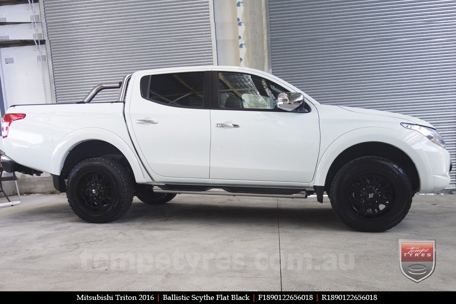 18x9.0 Ballistic Scythe on MITSUBISHI TRITON