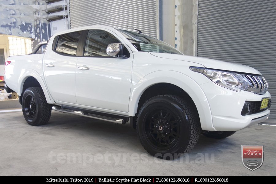 18x9.0 Ballistic Scythe on MITSUBISHI TRITON