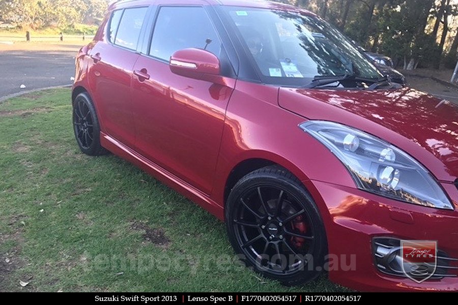 17x7.0 Lenso Spec B MB on SUZUKI SWIFT