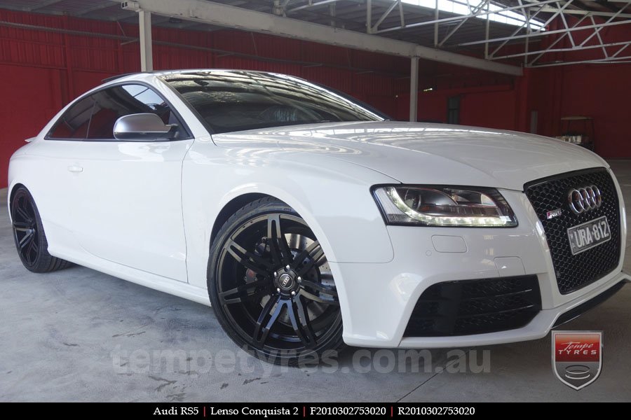 20x9.0 20x10 Lenso Conquista 2 SB CQ2 on AUDI RS5