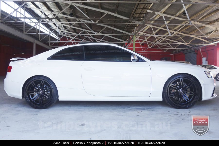 20x9.0 20x10 Lenso Conquista 2 SB CQ2 on AUDI RS5