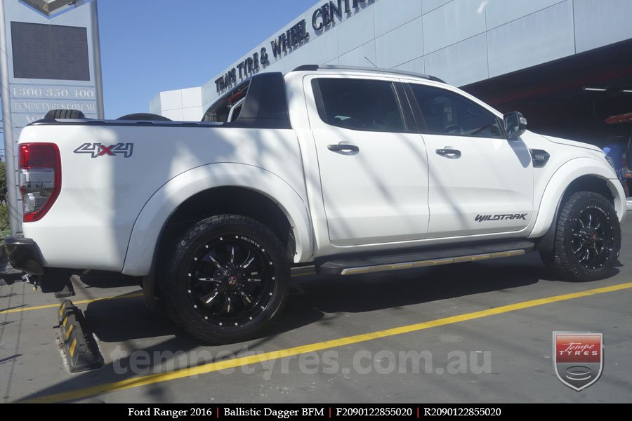 20x9.0 Ballistic Dagger BFM on FORD RANGER