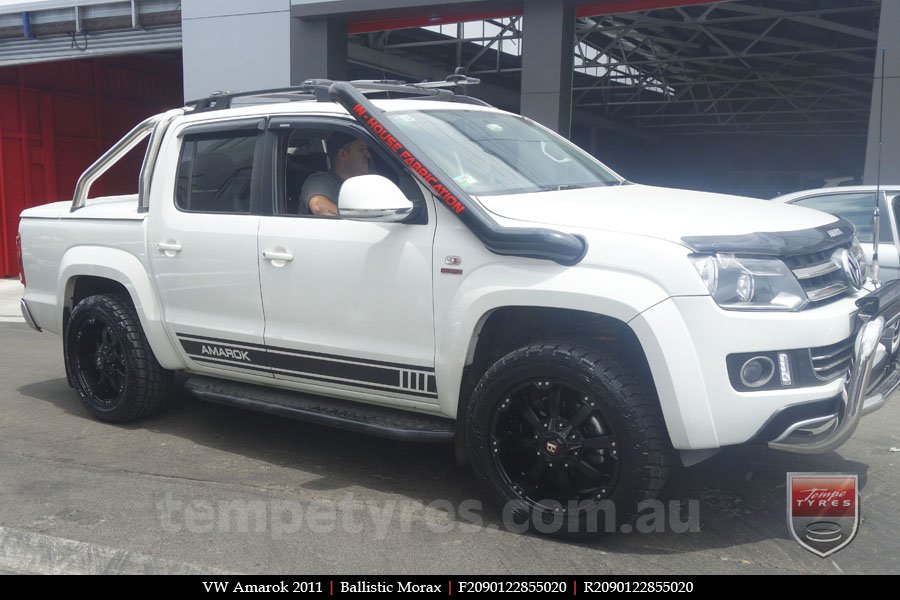 20x9.0 Ballistic Morax on VW AMAROK