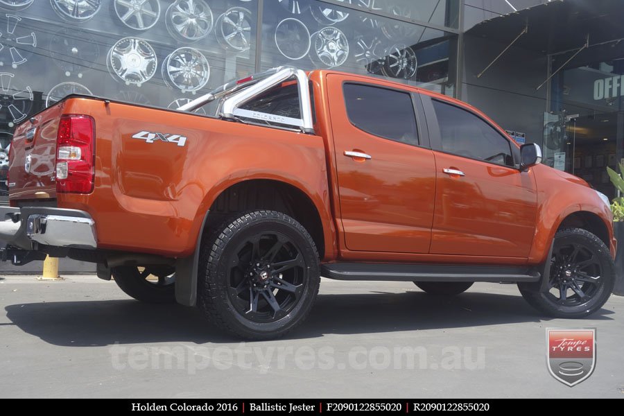 20x9.0 Ballistic Jester on HOLDEN COLORADO