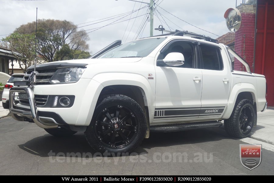 20x9.0 Ballistic Morax on VW AMAROK