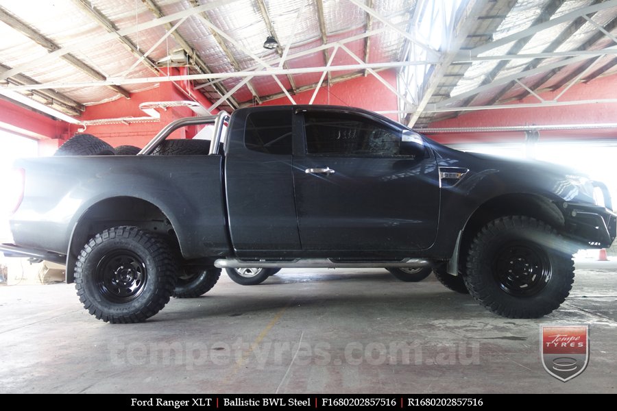 16x8.0 Ballistic BWL Steel on FORD RANGER