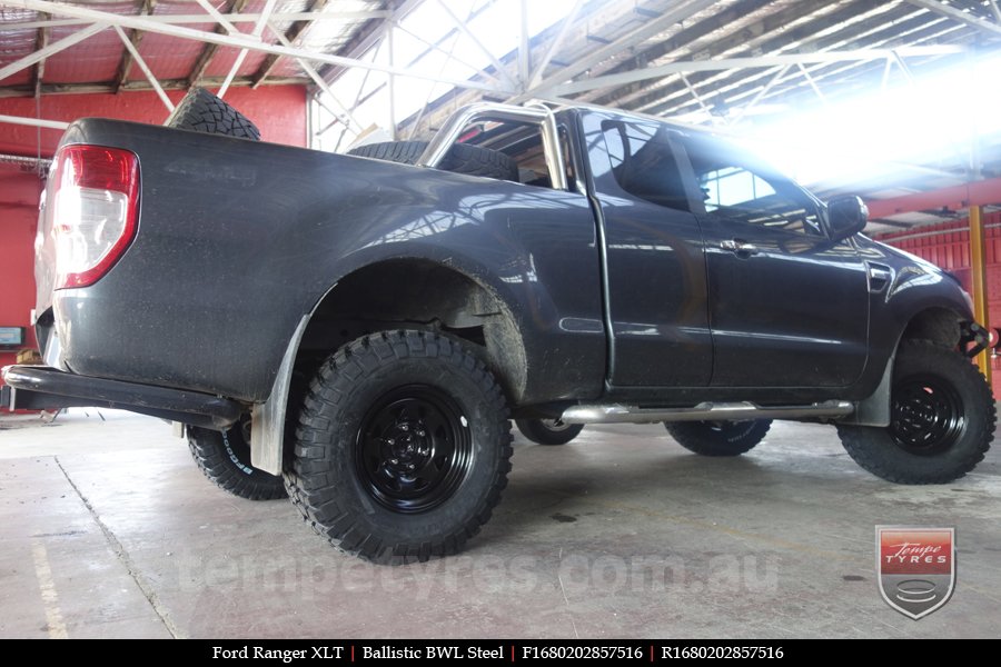 16x8.0 Ballistic BWL Steel on FORD RANGER