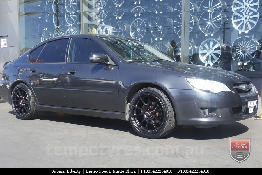 18x8.5 Lenso Spec F MB on SUBARU LIBERTY