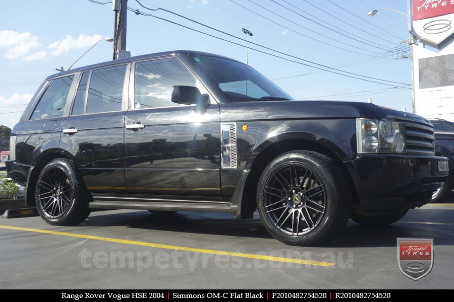 20x8.5 20x10 Simmons OM-C FB on RANGE ROVER VOGUE