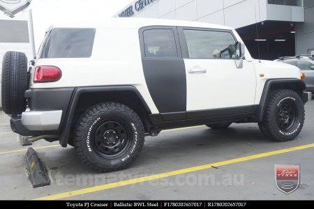 17x8.0 Ballistic BWL Steel on TOYOTA FJ CRUISER