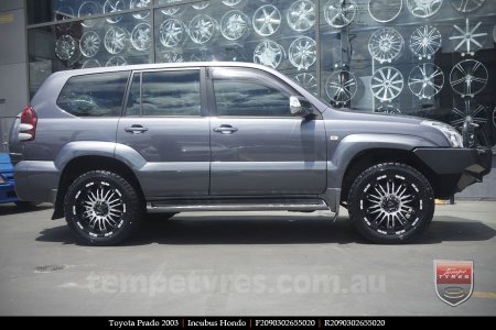 20x9.0 Incubus Hondo on TOYOTA PRADO